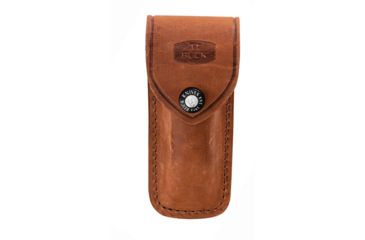 Image of Buck Knives Ranger Genuine Leather Sheath, Distressed Brown, 0112-06-BR