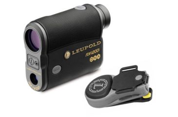 Image of Leupold RX-1200i w/DNA Laser Rangefinder,Black 119359 w/ QuickDraw Holster Tether System 119359-KIT1