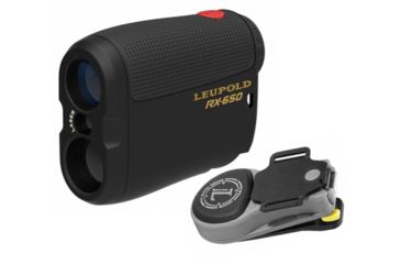 Image of Leupold RX-650 Laser Rangefinder,Black 120464 w/ QuickDraw Holster Tether System 120464-KIT1