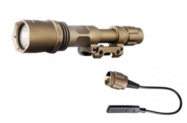 Image of Primary Arms Ultimate Weapon Light Gen III - Flat Dark Earth PAWL-2FDEGENIII w/ Flat Dark Earth Tape Switch PAWL-2FDEGENIII-KIT1