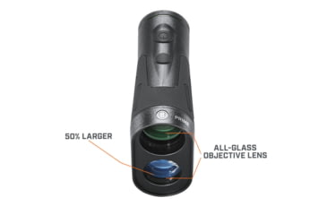 Image of Bushnell 6x24mm Prime 1800 Black Active Display/tripod Mount, Box 5l - LP1800AD