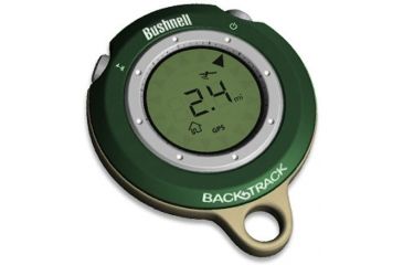 Image of Demo, Bushnell Backtrack Personal Locator GPS w/ Integrated Compass, Green, International Version, 360061-DEMO