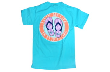 Image of Calcutta Livn in Flip Flops Lagoon T-Shirt