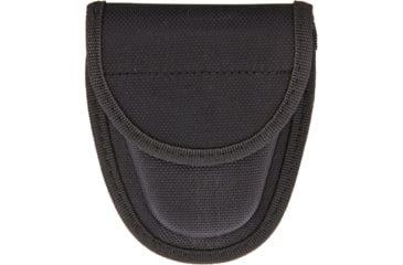 Image of Carry All Handcuff Pouch with Black Nylon Construction with Belt Loop, Black Nylon Construction, Includes Belt Loop, Holds One Pair Of Standard Size Handcuffs, PO216