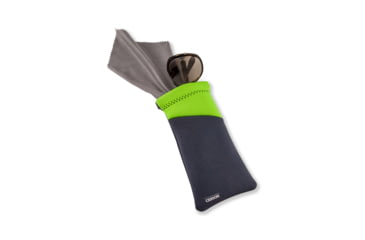 Image of Carson Eyeglasses Microfiber Lens Cloth in Pouch, Lime, 4.3 x 0.5 x 6.9 in, EC-10-05