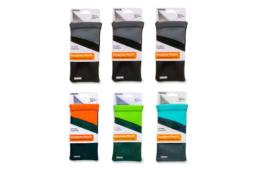 Image of Carson Eyeglasses Pouch w/MicroFiber Cloth, 6-Pack, Assorted, EC-10AS