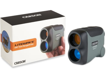 Image of Carson LiteWave Laser Rangefinder, 650 yd, Gray, RF-650