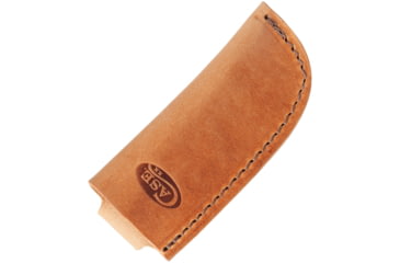Image of Case Large Leather Sheath, Fits 4in Overall Folding Knife, Leather Construction, Brown, Brown, 50289