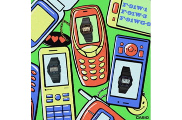 Image of Casio F91w-1 Led Digital Watch - F91W-1