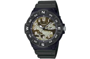 Image of Casio Outdoor Analog Sport Watch, Camo Black/Green, MRW220HCM-3BV