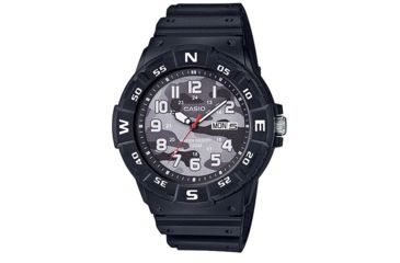 Image of Casio Outdoor Analog Sport Watch, Camo Black/White, MRW220HCM-1BV