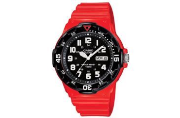 Image of Casio Outdoor Analog Sports Watch, Red MRW200HC-4BV