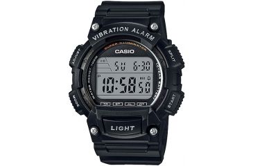 Image of Casio Outdoor Mens Digital LED Watch, Black, 10yr Battery, W736H-1AV