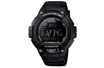 Image of Casio Outdoor SPORT DIGITAL - ATOMIC TIME,100m Water Resistant, Black WS220-1BV