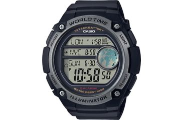 Image of Casio Outdoor Sport Digital Watch, w/100M Water Resistant, LED Backlight AE3000W-1A