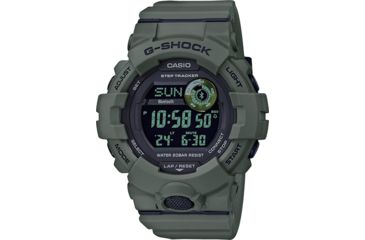 Image of Casio Tactical G-Shock Power Trainer Watch, Green, GBD800UC-3