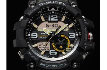 Image of Casio Tactical Master of G, Mudmaster Watch, Green Band, Green, GG1000-1A3