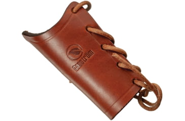 Image of Casstrom Overstrike Axe Guard, Leather, Black, OS11510