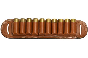 Image of Cebeci Arms Holster Leather Shot Shell Slide Closed Bottom 10 Shells, Tan 41037