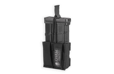 Image of Chase Tactical Single 7.62 Cal Magazine Pouch, Black, CT-20S762P1-BK