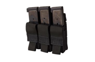 Image of Chase Tactical Triple Pistol Mag Pouch, Black, One Size, NSN NONE, CT-20PMP3-BK