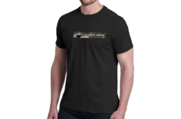 Image of Christensen Arms Camo Wordmark SS Tee - Mens, Black, S, 730-CA072-40-00-000-02