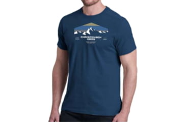 Image of Christensen Arms Mountain Gradient SS Tee - Mens, Deep Navy, 3X, 730-CA058-40-00-404-07