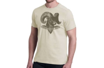 Image of Christensen Arms Ram Graphic SS Tee - Mens, Sand, S, 730-CA065-40-00-604-02