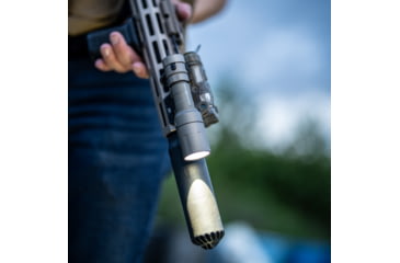 Image of Cloud Defensive 3.0 High Output REIN Micro light, 95,000 Candela, Duel-Fuel, Inline MLOK mount, Black, CD2311-C-BLK