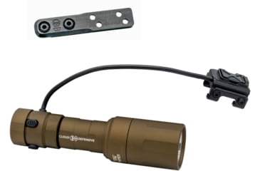 Image of Cloud Defensive 3.0 High Output REIN Micro light, 95,000 Candela, Duel-Fuel, Inline MLOK mount, Flat Dark Earth, CD2311-C-FDE