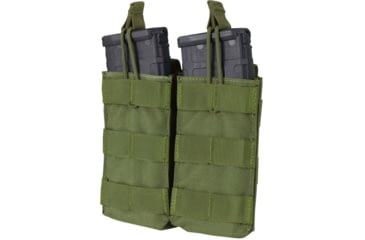 Image of Condor Outdoor Double M4/M16 Open Top Mag Pouch, Olive Drab MA19-001