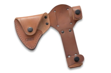 Image of CRKT Chogan Woods T-Hawk Leather Axe Sheath, Brown, D2730