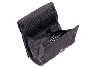 Image of Crosman Airgun Ammo Pouch w/ Soft Lining and Velcro Closure - Holds up to 500 Pellets, Black 529