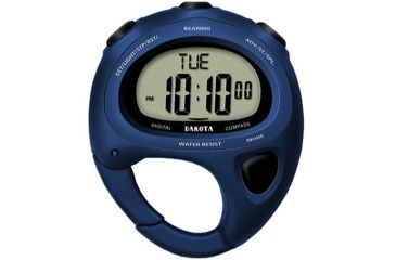 Image of Dakota Watches Digital Compass Clip, Blue Color Finish 4046-3