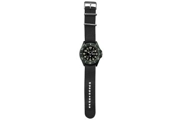 Image of Dakota Watches Ion, Oversized, Black Dial, Black Nylon Strap 5687-9