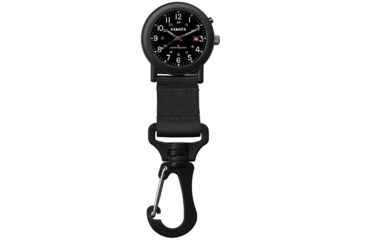 Image of Dakota Watches Light Packer, Black Military Dial, Black Case/Nylon Fob, NO 2876-7