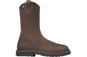 Image of Danner Bull Run Wellington 11in Square Toe Boots - Mens, Brown, 12EE 15582-12EE
