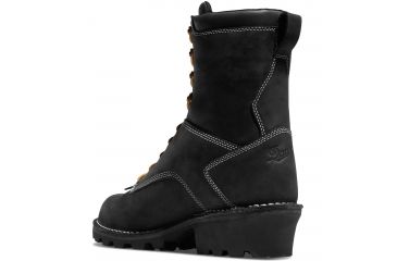 Image of Danner Logger 8in Boots, Black, 8D, 15431-8D