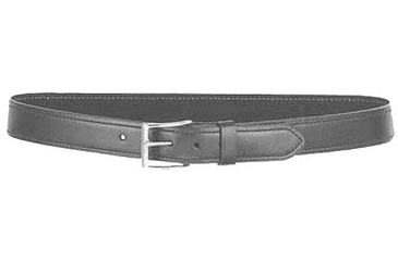 Image of DeSantis 1 1/2in. Plain Lined Leather Belt, Lined, Black, 46, B12BL46Z0