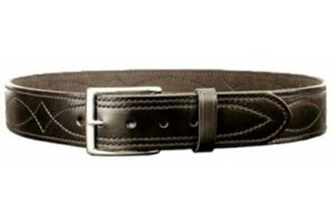 Image of DeSantis 1 3/4in. Fancy Stitched Lined Leather Belt, Lined, Black, 36, B02BP36Z0