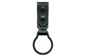 Image of DeSantis Flashlight Holder D Cell, Nickel Snap Closure, Ambidextrous, Plain, Black, U10BJDCZ1