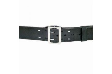 Image of DeSantis Sam Browne Belt - Plain - Leather Lined - 2 1/4&quot; Wide - Nickel Buckle B21BL24Z1