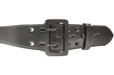 Image of DeSantis Sam Browne Belt - Plain - Leather Lined - 2 1/4in. Wide - Black Buckle B21BL38Z3