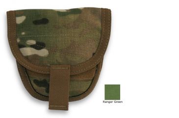 Image of Diamondback Tactical Handcuff Pouch, Holds 1-2, Ranger Green, A-BLPM99-RANGERGREEN