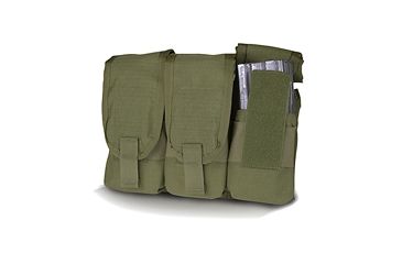 Image of Diamondback Tactical M4/M16 Single 6 Mag Pouch, Ranger Green, A-BLPM01-6-RANGERGREEN