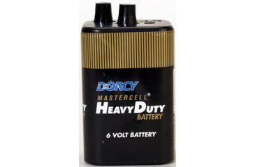 Image of Dorcy 6 Volt Mastercell Heavy Duty Battery, Black, 41-0800