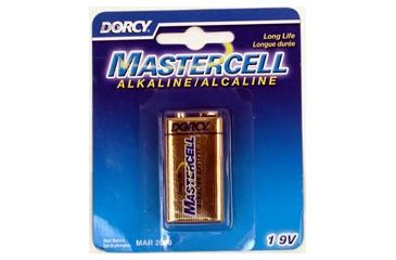 Image of Dorcy 9V Mastercell Alkaline Battery - 1 Per Card 41-1610