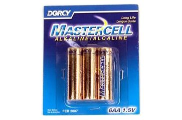 Image of Dorcy Alkaline AA Batteries - 6 pack