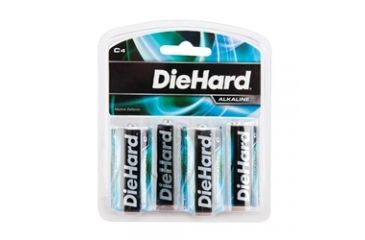 Image of Dorcy Diehard Alkaline Batteries 4C Batteries Carded 41-1131