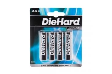 Image of Dorcy Diehard Alkaline Batteries 8AA Batteries Carded 41-1102
